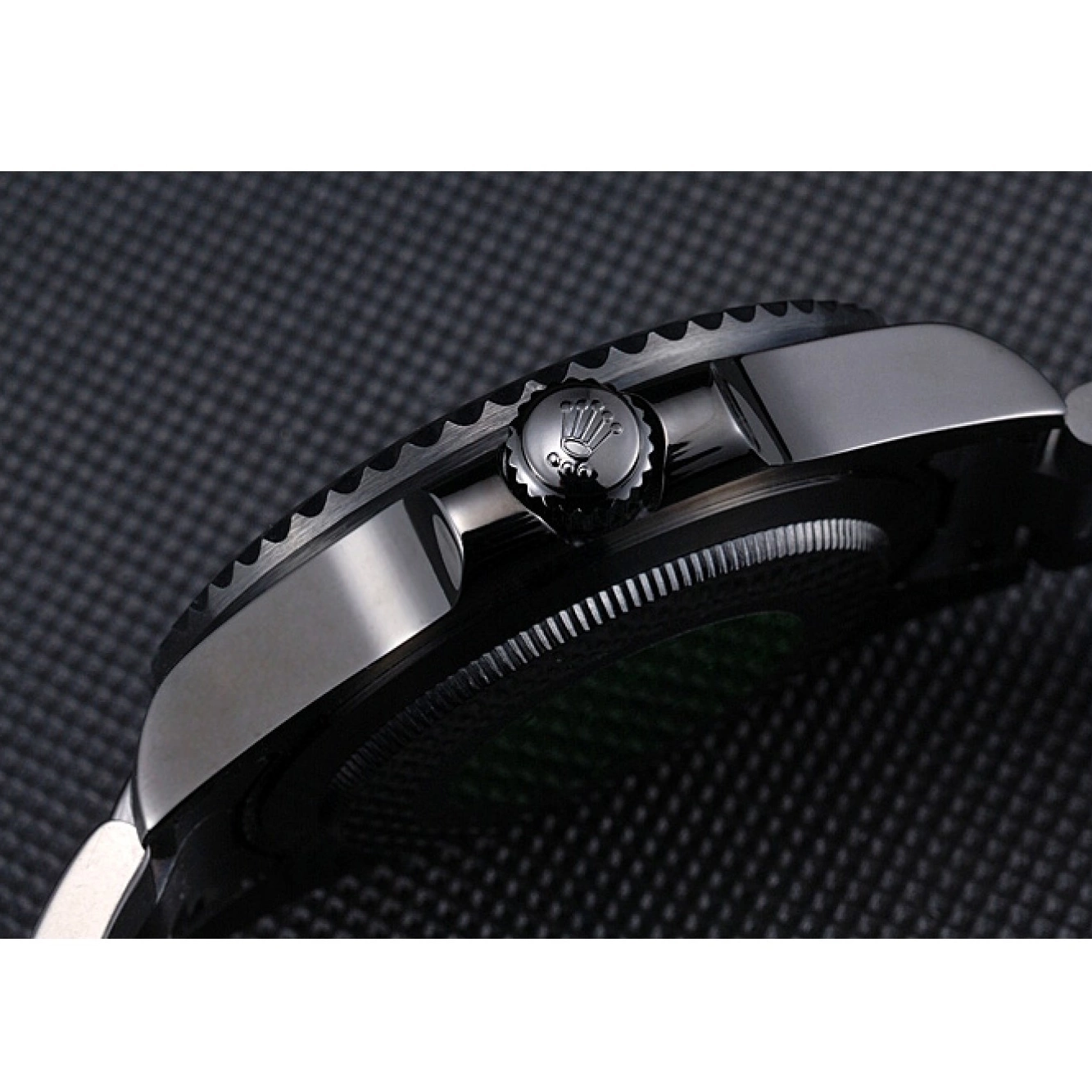 Aaa replica watch Ceramic Submariner Rolex 622007 Black Stealth 0807